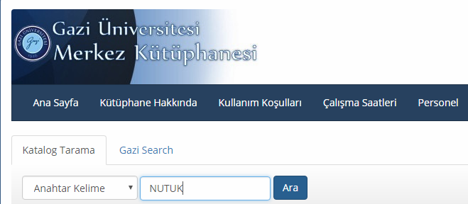 Merkez Kütüphane Harflere Göre Kitap Dağılımı