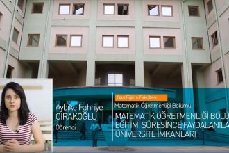 Gazi Üniversitesi Matematik Öğretmenliği Bölümü Tanıtımı