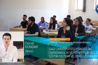 Gazi Üniversitesi Psikolojik Danışmanlık ve Rehberlik Bölümü Tanıtımı