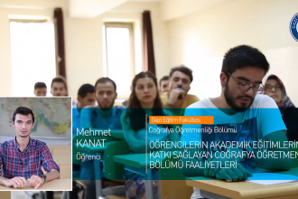Gazi Üniversitesi Coğrafya Öğretmenliği Bölümü Tanıtımı