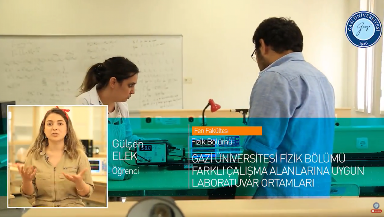  Gazi Üniversitesi Fizik Bölümü Tanıtımı Tanıtımı