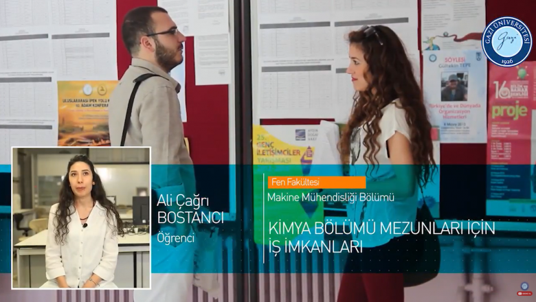 Gazi Üniversitesi Kimya Bölümü Tanıtımı