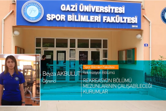Gazi Üniversitesi Rekreasyon Bölümü Tanıtımı