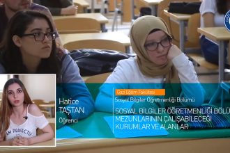 Gazi Üniversitesi Sosyal Bilgiler Öğretmenliği Bölümü Tanıtımı