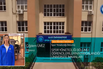 Gazi Üniversitesi Spor Yöneticiliği Bölümü Tanıtımı