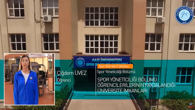  Gazi Üniversitesi Spor Yöneticiliği Bölümü Tanıtımı